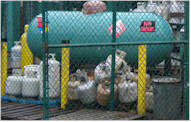 Old or New we can fill or replace your gas cylinders